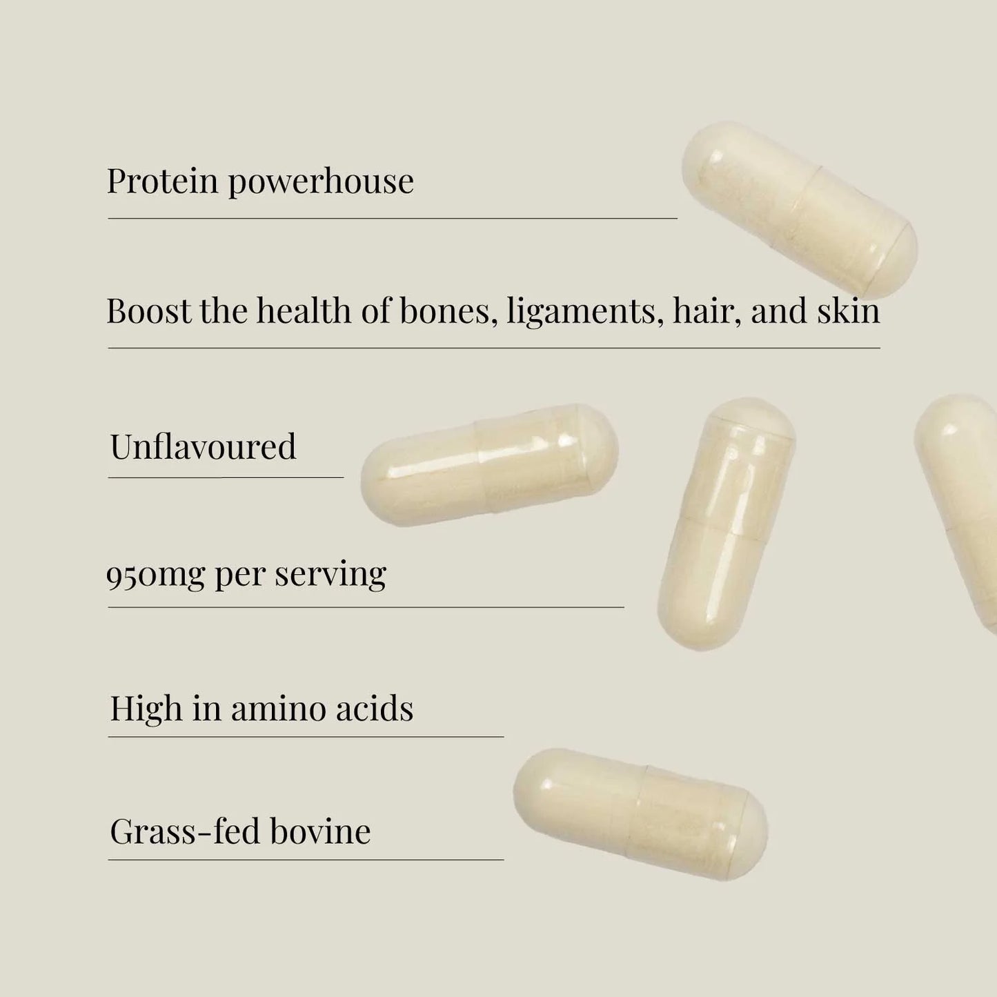 Collagen Peptides - 150 Vegicaps